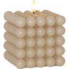 Star Trading AB FLAMME DOT LED-Blockljus 12,5cm Beige