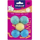 Vitakraft Cat Toy Balls Rattle 5-pack