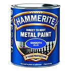 Hammerite Direct to Rust Metal Paint Smooth Blue 250ml
