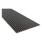 Fibrotech Akustiske Panel Unika 25 Svart Ek 22X600X2440Mm