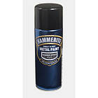Hammerite Direct to Rust Metal Paint Hammered Black 0.4L