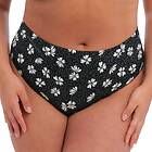 Elomi Plain Sailing Black Daisy Bikini Brief (Dam)