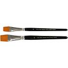 Creativ Company Gold Line Konstnärspenslar Platt 17-24mm No 16-20 2st