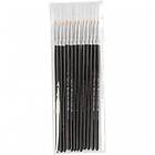 Creativ Company Gold Line Konstnärspenslar Runda 2mm No 1 12st