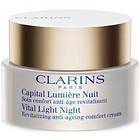 Clarins Vital Light Night Revitalizing Anti-Ageing Cream All Skin Types 50ml