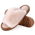 Snug Leaves Deluxe Fluffy Memory Foam Slippers (Women's)