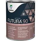 Teknos Lackfärg Futura Aqua 90 Bas 1 0,9L