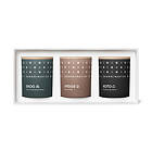 Skandinavisk Hibernation Mini Candle Gift Set 3x65g