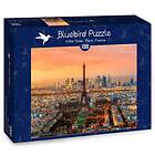 Bluebird Pussel Eiffeltornet i Paris, Frankrike 1000 bitar