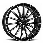 Brock Wheels B43 Black Full Polish 8.0x19 5/112.00 ET54 CB66.6