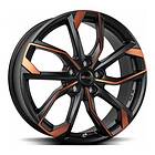 Brock Wheels RC34 Black Orange Matt 7.5x19 5/112.00 ET50 CB57.1
