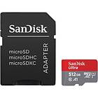 SanDisk Ultra microSDXC Class 10 UHS-I U1 A1 150Mo/s 512Go