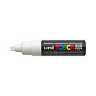 Posca PC-8K White 52 (8 mm broad tip / chisel) Vit