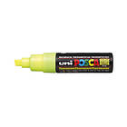 Posca PC-8K Fluorescent Yellow 724 (8 mm broad tip / chisel) Gul