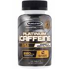 MuscleTech 100% Platinum Caffeine 220mg 125 Kapselit