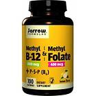 Jarrow Formulas Methyl B-12 & Folate 100 Lozenges