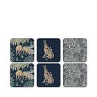 Morris & Co Wightwick Glasunderlägg 6-pack