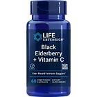 Life Extension Black Elderberry + Vitamin C 60 Kapslar