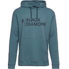 Black Diamond Stacked Logo Hoody (Herre)