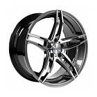 Tomason TN12 Dark Hyper Black Polished 8.5x19 5/112.00 ET45 CB66.5