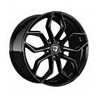 Tomason TN22 Black Painted 8.5x19 5/112.00 ET30 CB72.6