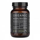 Kiki Health Reishi & Maitake Mushroom Extract Organic 60 Kapslar