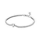 Pandora Sparkling Heart Tennis Armband (Dam)