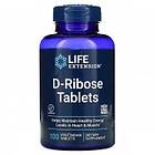 Life Extension D-Ribose Tablets 100 vegetarian Tabletter
