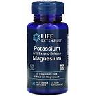 Life Extension Potassium with Extend-Release Magnesium 60 Kapselit