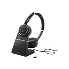 Jabra Evolve 75 SE UC Stereo with Stand Wireless Over Ear Headset