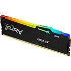 Kingston Fury Beast Black RGB DDR5 5600MHz 16Go (KF556C40BBA-16)