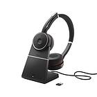 Jabra Evolve 75 SE MS Stereo with Stand Wireless Over Ear