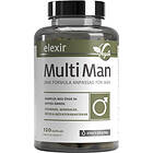 Elexir Multi Man Vegan 120 Capsules