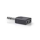 Nedis CAGP23940BK Jack 6,3mm - Jack 3,5mm M-F