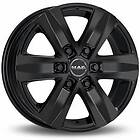 MAK Wheels Stone 6 T Gloss Black 8.5x20 6/139.7 ET50 B93.1