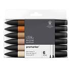 Winsor & Newton Wn Promarker 6 Skin Tones 2