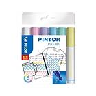 Pilot Pintor Marker Pastel M 6-PACK