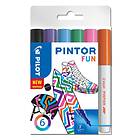 Pilot Pintor Marker Fun F 6-PACK