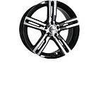 Inter Action Kargin Black Polished 6.5x16 5/112 ET45 B72.6