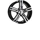 Inter Action Kargin Black Polished 7.5x17 5/112 ET45 B66.6