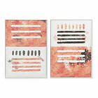 DKD Home Decor Maleri Kolonistil (2 enheder) (50 x 3 x 70 cm)