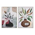 DKD Home Decor Maleri Vase (102,5 x 4,3 x 142,6 cm) (2 enheder)