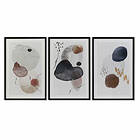 DKD Home Decor Maleri Abstrakt (40 x 3 x 60 cm) (3 enheder) (12 enheder)