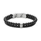 Fossil Bracelet Homme Vintage casual Noir JF02763040-PAR