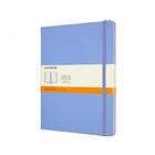 Moleskine Notatbok Hard XL Linjert Hydrangea Blue