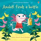 Lesley Sims Axolotl finds a bottle av