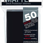 Ultra PRO Matte 50ct Standard Deck Protector Sleeves Black