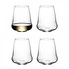 Riedel Stemless Wings Riesling/Champagneglass 4-pack