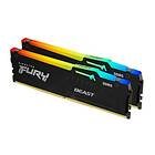Kingston Fury Beast Black RGB DDR5 6000MHz 2x16GB (KF560C36BBEAK2-32)