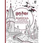 Harry Potter Magical Places and Characters Colouring Book